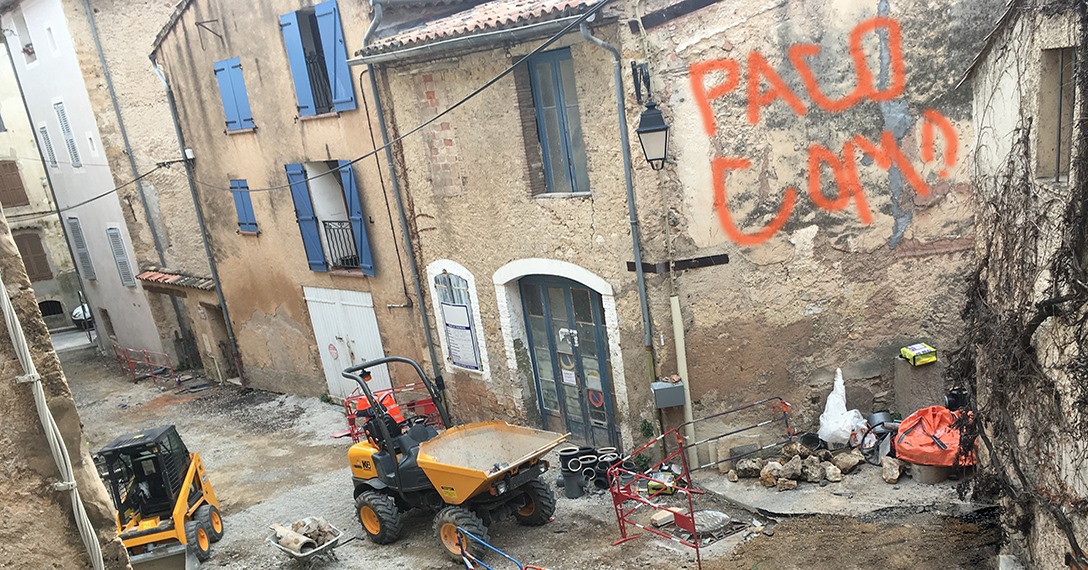 Travaux rue des marais